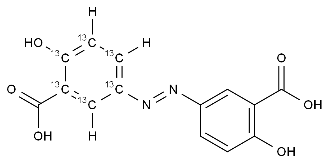 奧沙拉嗪- 13C6