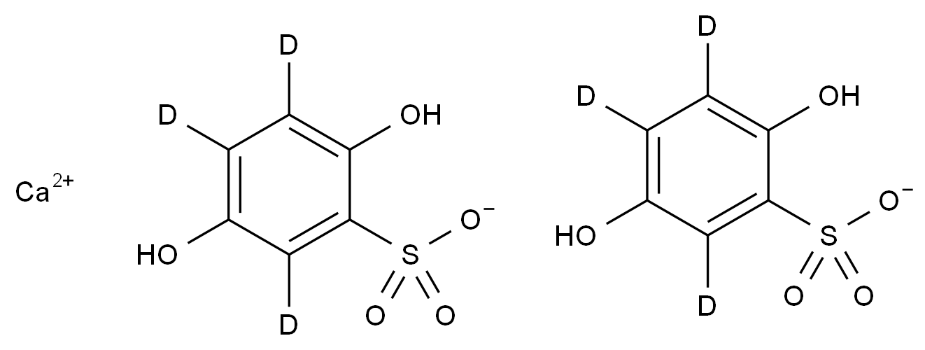 羥苯磺酸-d3 鈣鹽