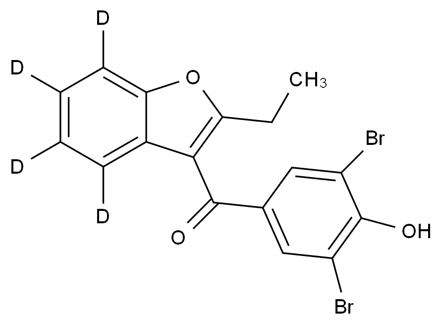 苯溴馬隆-d4