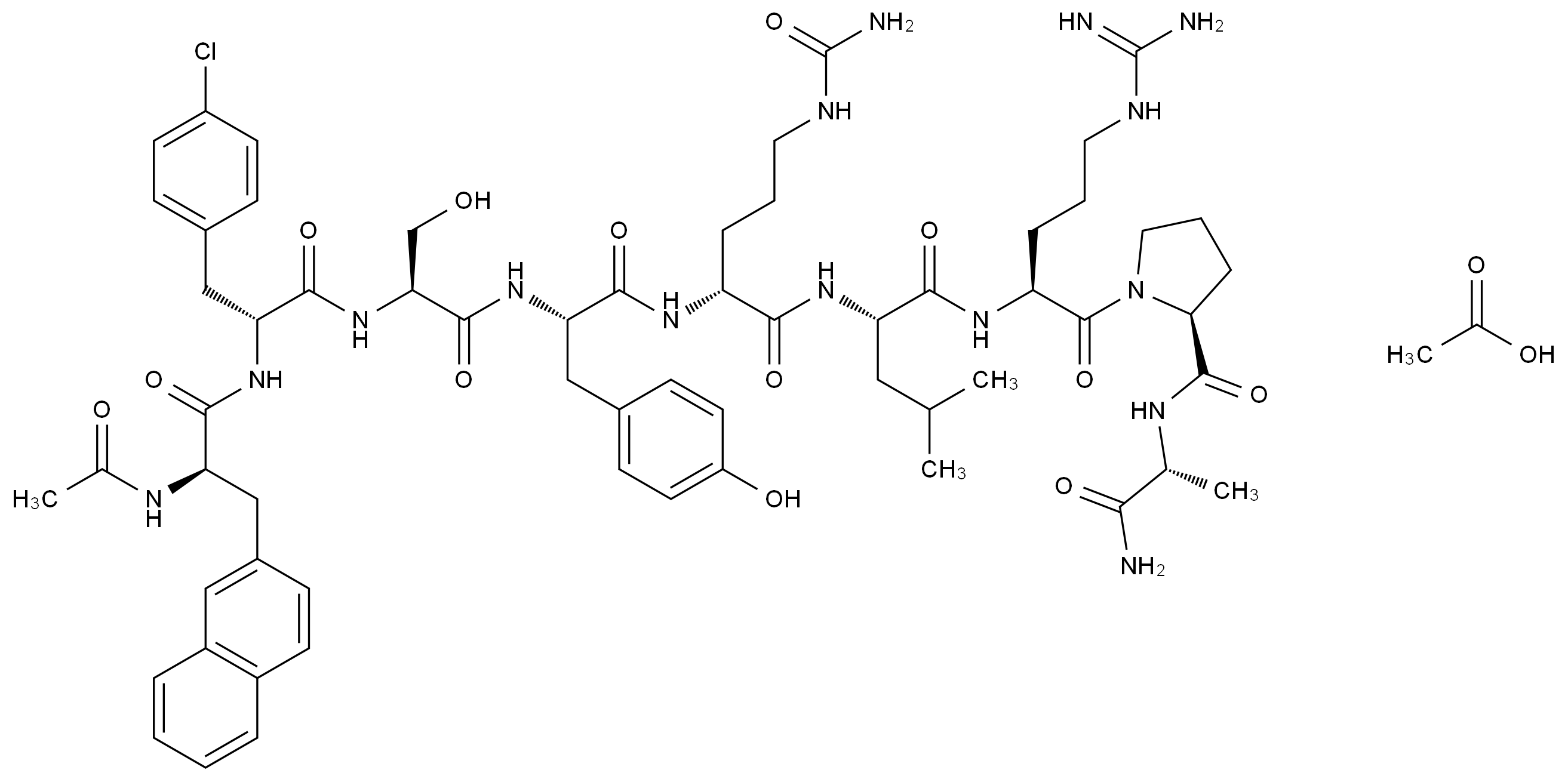 去D-Pal-醋酸西曲瑞克