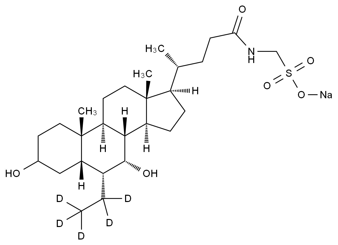 奧貝膽酸-d5 鈉鹽