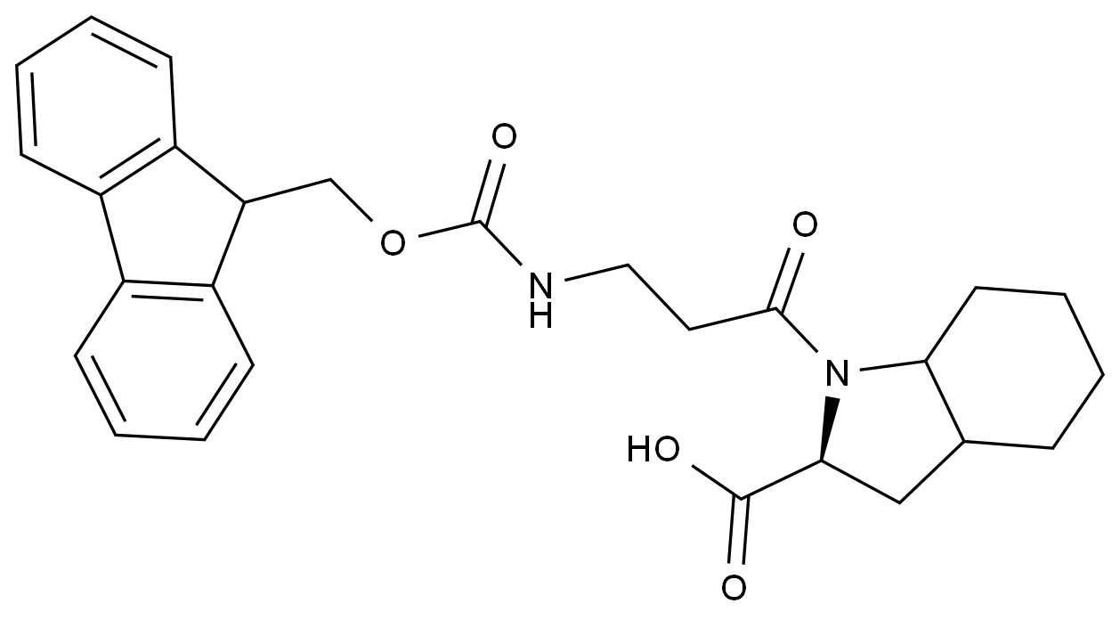 N-(N-芴甲氧羰基-β-丙氨?；?-L-八氫-1H-吲哚-2-甲酸
