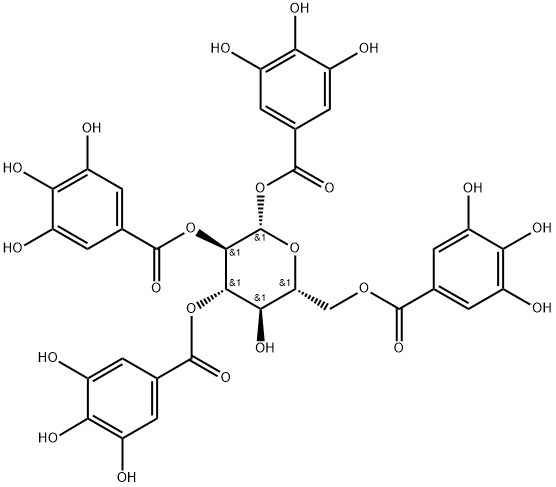 79886-50-3_1,2,3,6-四-O-沒(méi)食子酰-Β-D-葡萄糖