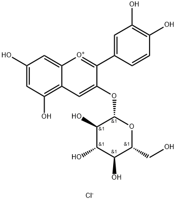 7084-24-4_矢車菊素-3-O-葡萄糖苷
