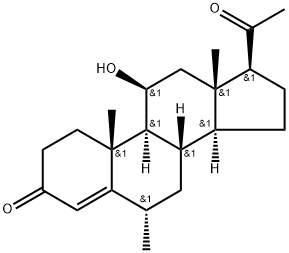 2668-66-8_6A-甲基-11B-羥孕酮