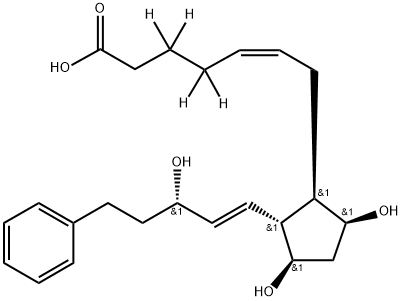 58976-50-4_17-phenyl trinor Prostaglandin F2α-d4