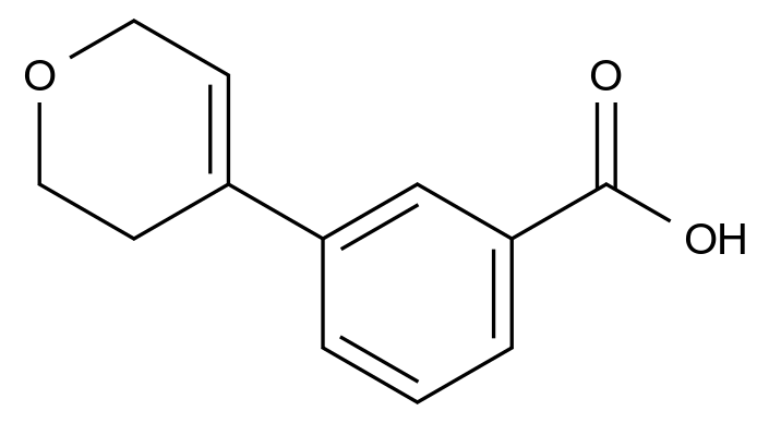 1000016-95-4_3-(3,6-dihydro-2H-pyran-4-yl)benzoic acid