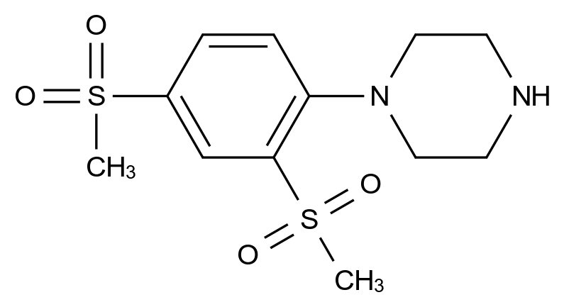 1000018-17-6_1-[2,4-Bis(methylsulfonyl)phenyl]piperazine