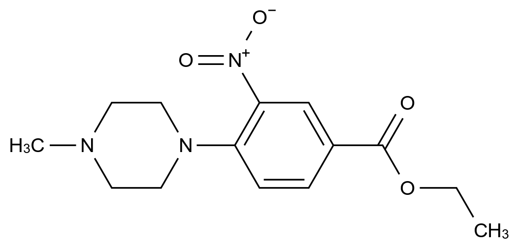 1000018-71-2_ethyl 4-(4-methylpiperazin-1-yl)-3-nitrobenzoate