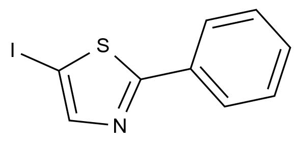 1000029-07-1_5-iodo-2-phenyl-1,3-thiazole
