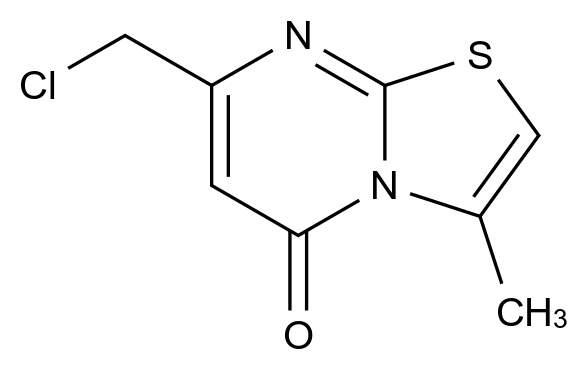 100003-81-4_7-(CHLOROMETHYL)-3-METHYL-5H-[1,3]THIAZOLO[3,2-A]PYRIMIDIN-5-ONE